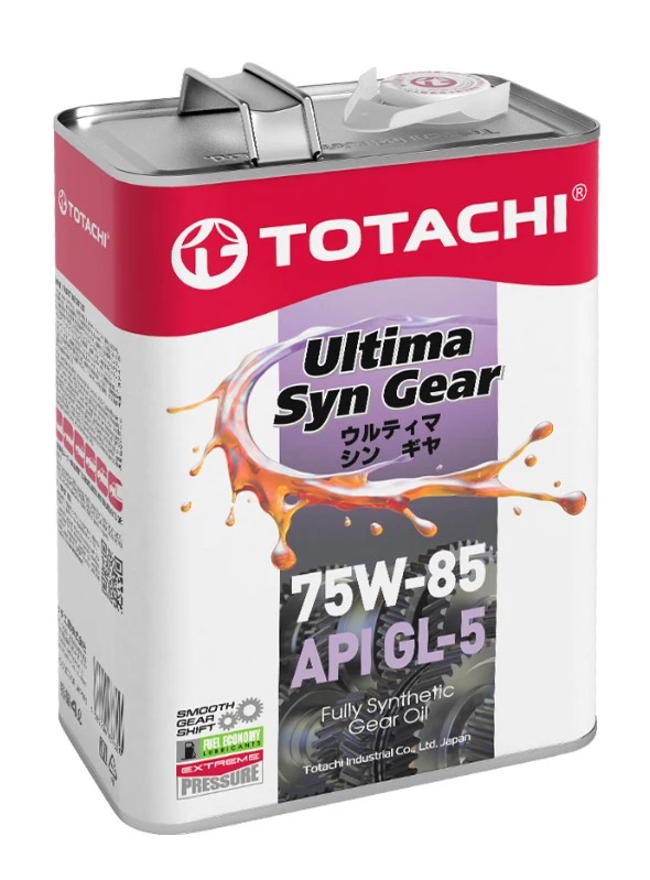 Масло трансмиссионное Totachi Ultra Hypoid Gear 75W-85 4 л