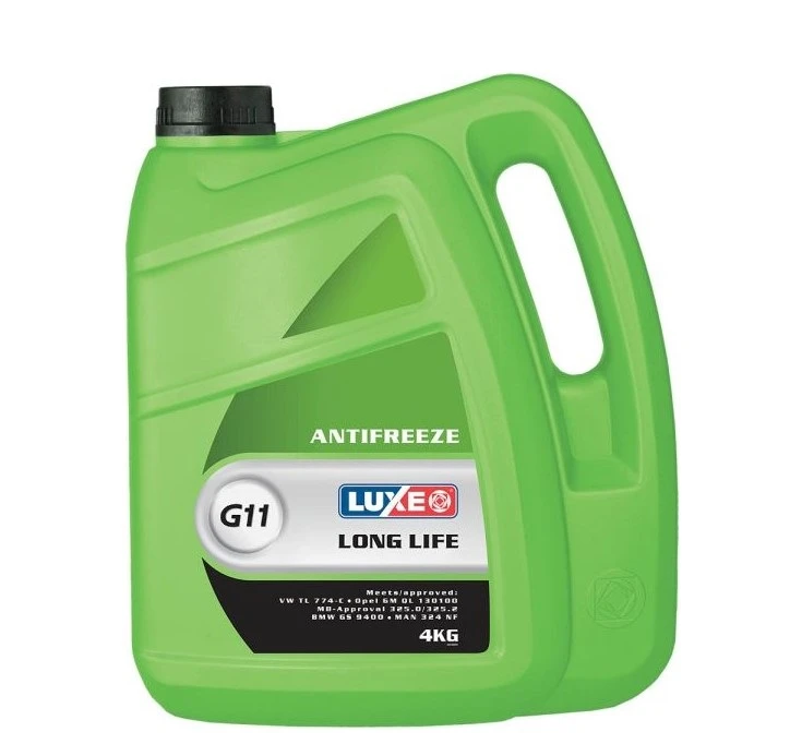 Антифриз Luxe Long Life G11 зеленый -40°С 4 кг