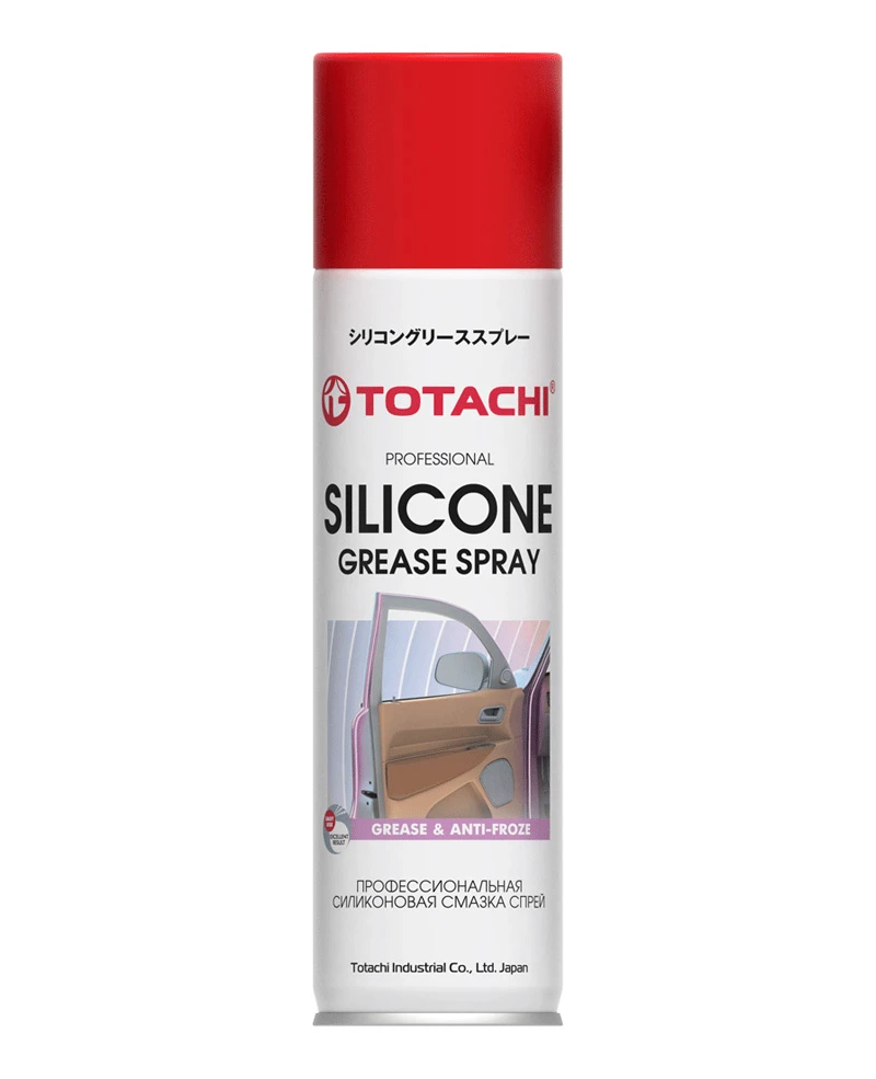 Смазка силиконовая "TOTACHI" SILICONE GREASE SPRAY (335 мл) (аэрозоль)