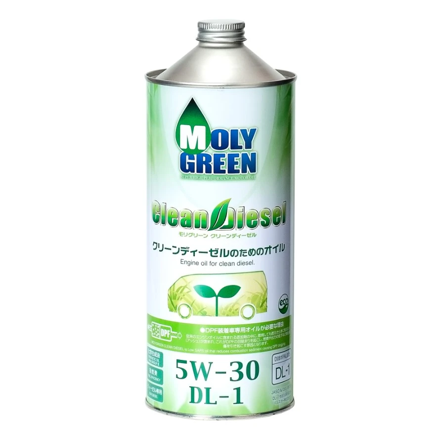 Моторное масло MOLYGREEN Clean Diesel 5W-30 1 л 470124 купить в  Екатеринбурге по выгодной цене | Планета Авто