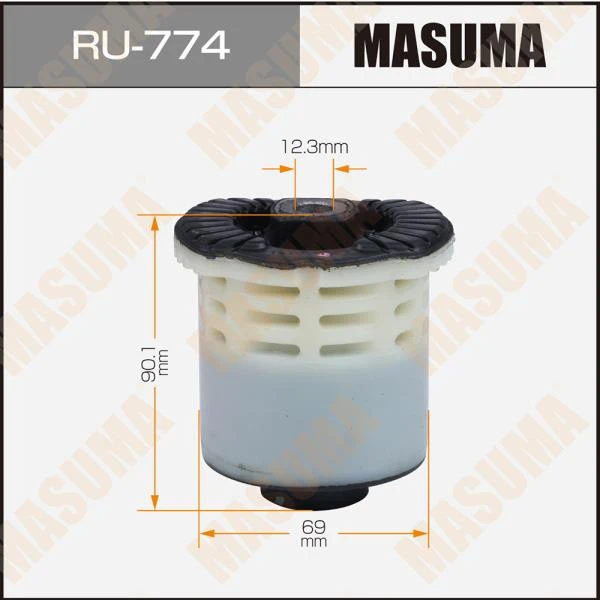 Сайлентблок задний Masuma RU-774