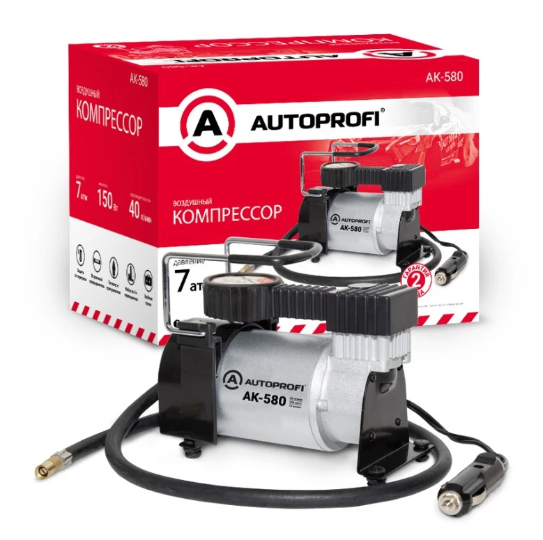 Автомобильный компрессор Autoprofi AK-580