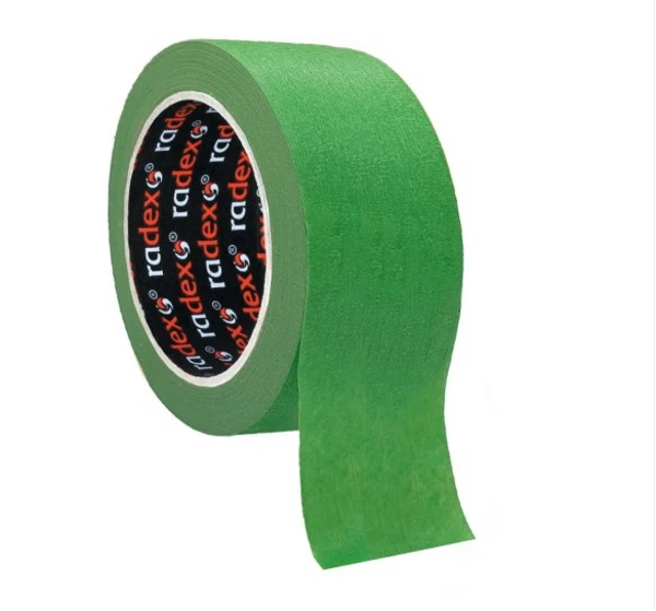 Скотч малярный 38 мм*40 м "RADEX" (зеленый) (+80°С)