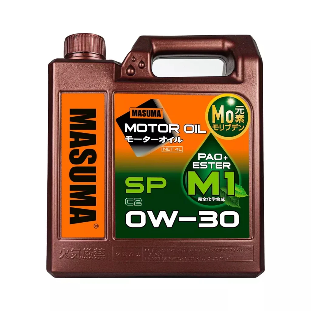 Моторное масло Masuma M1 0W-30 4 л
