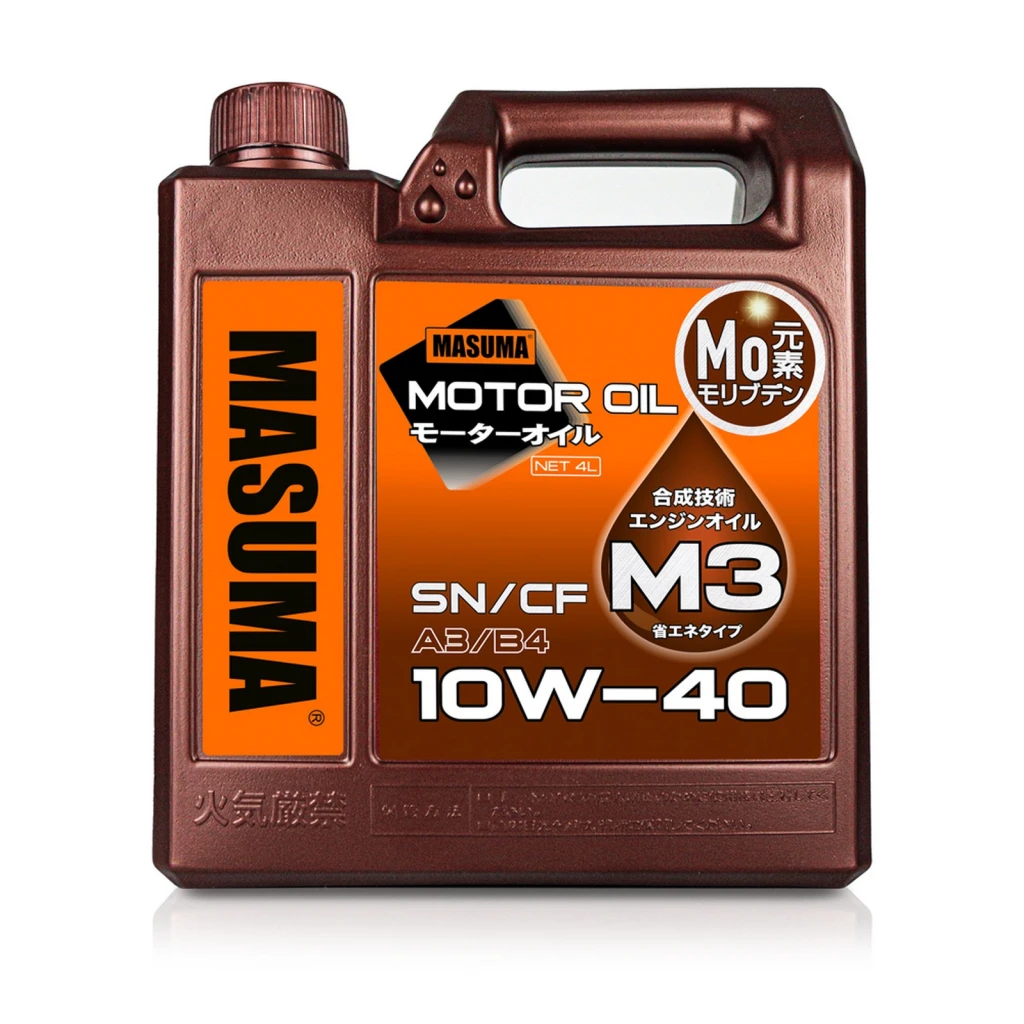 Моторное масло Masuma M3 10W-40 4 л