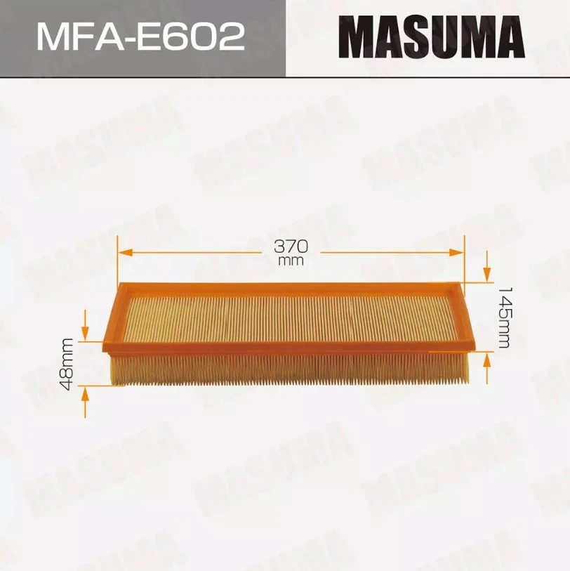 Фильтр воздушный Masuma MFA-E602