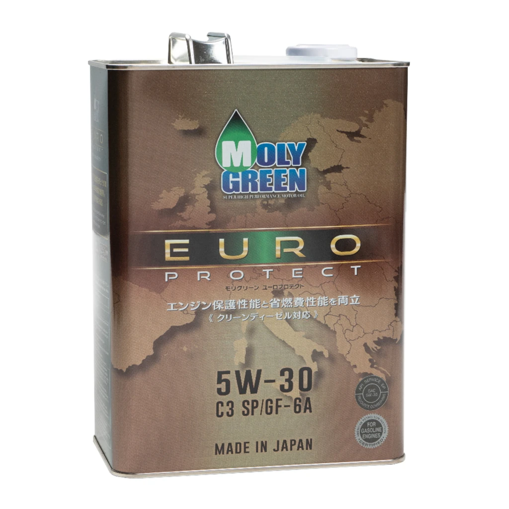 Моторное масло MOLYGREEN Euro Protect 5W-30 4 л