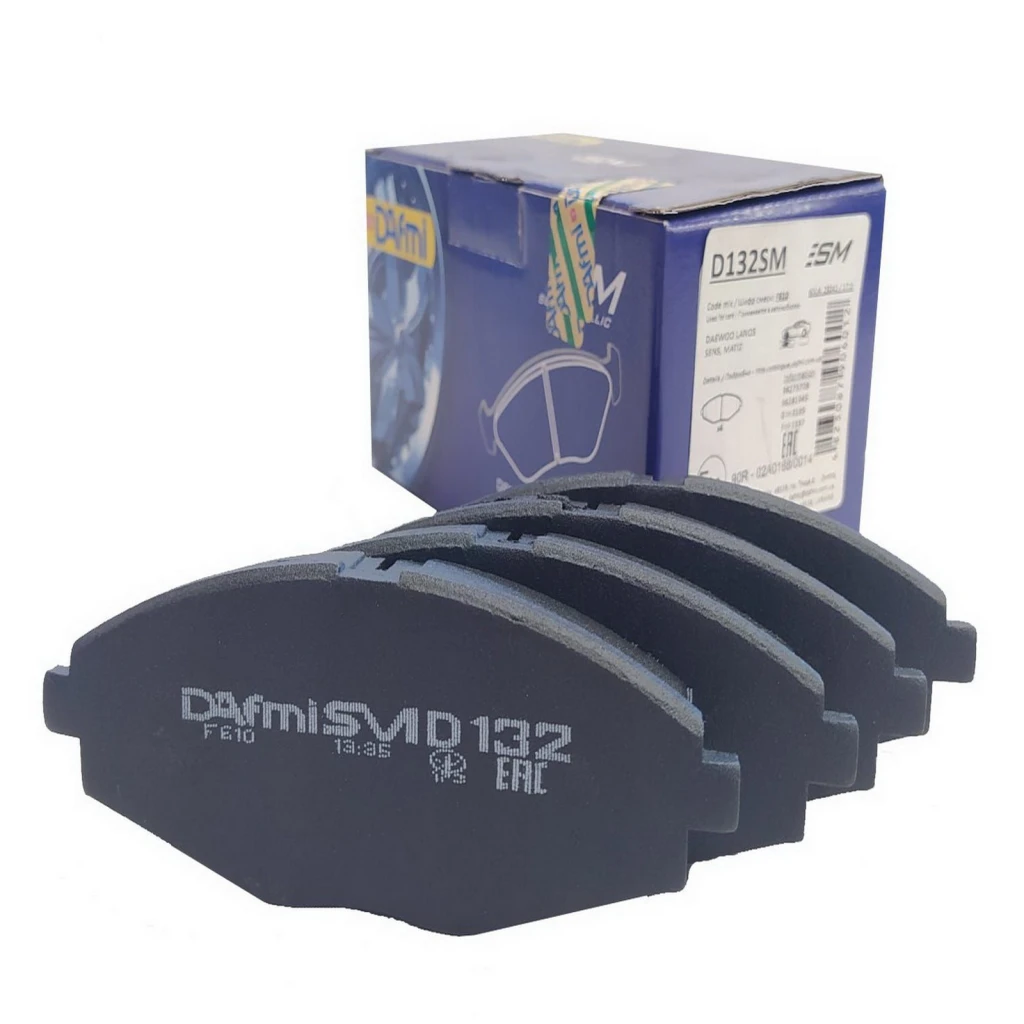 Колодки тормозные дисковые передние DAFMI D132SM