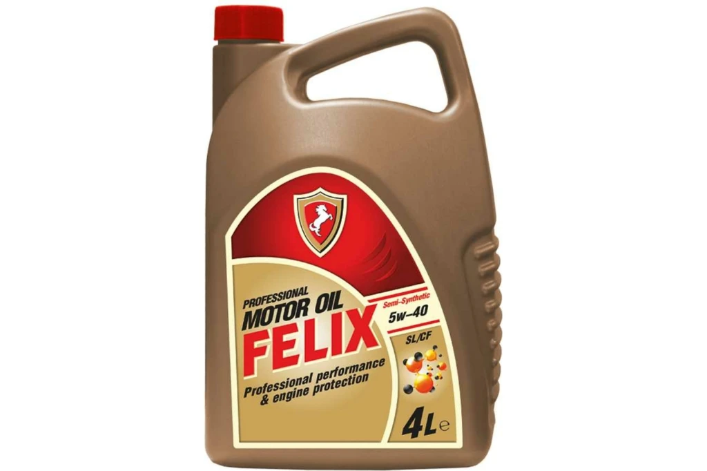 Моторное масло Felix 5W-40 SG/CD полусинтетическое 4 л