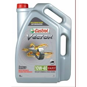 Моторное масло Castrol Vecton 10W-40 синтетическое 7 л