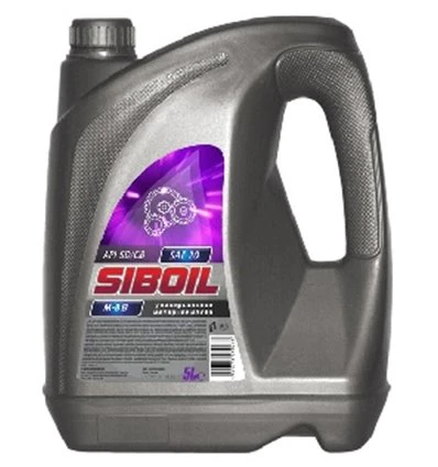 Моторное масло SibOil М8В 30 минеральное 5 л