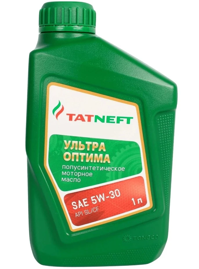 Моторное масло Tatneft Ультра-Оптима 5W-30 полусинтетическое 1 л