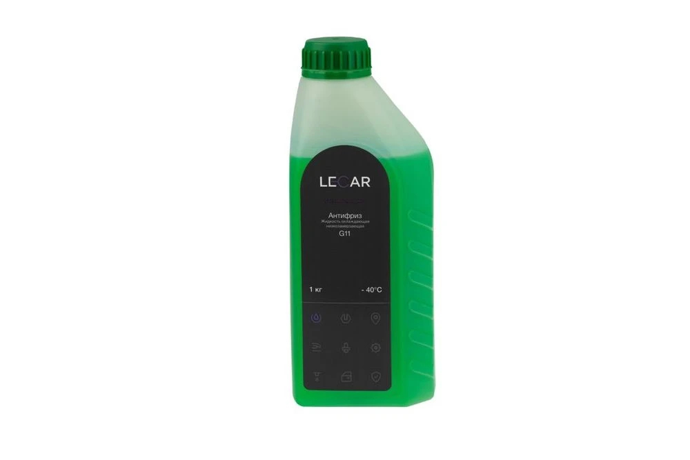 Антифриз Lecar G11 зеленый -40°С 1 кг