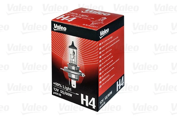 Лампа галогенная Valeo 032511 H4 12V 60/55W, 1
