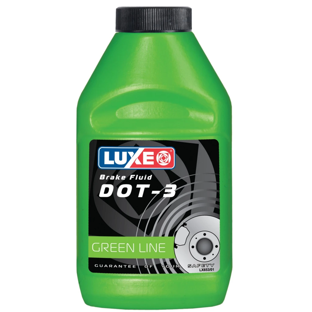 Тормозная жидкость Luxe Green Line DOT 3 0,25 л