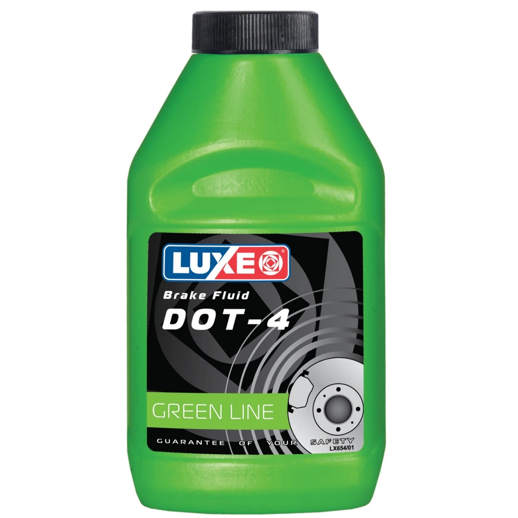 Тормозная жидкость Luxe Green Line DOT 4 Class 4 0,25 л