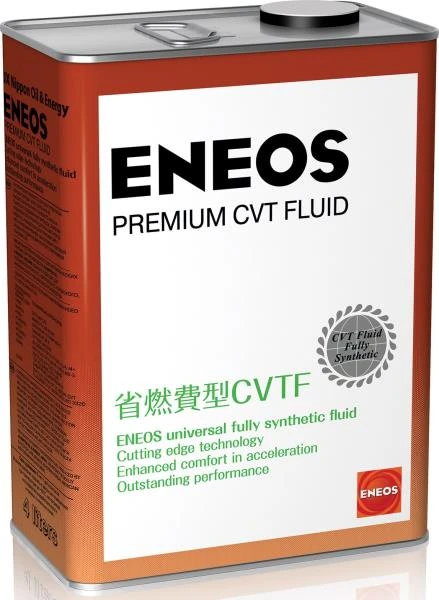 Масло трансмиссионное Eneos Premium CVT Fluid МКПП синтетическое 4 л