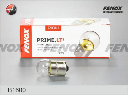 Лампа подсветки Fenox B1600 R10W 12V 10W BA15s, 1