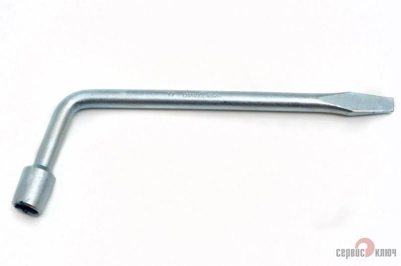 Ключ балонный Г-образный (17) "Сервис Ключ" (L=340 мм)