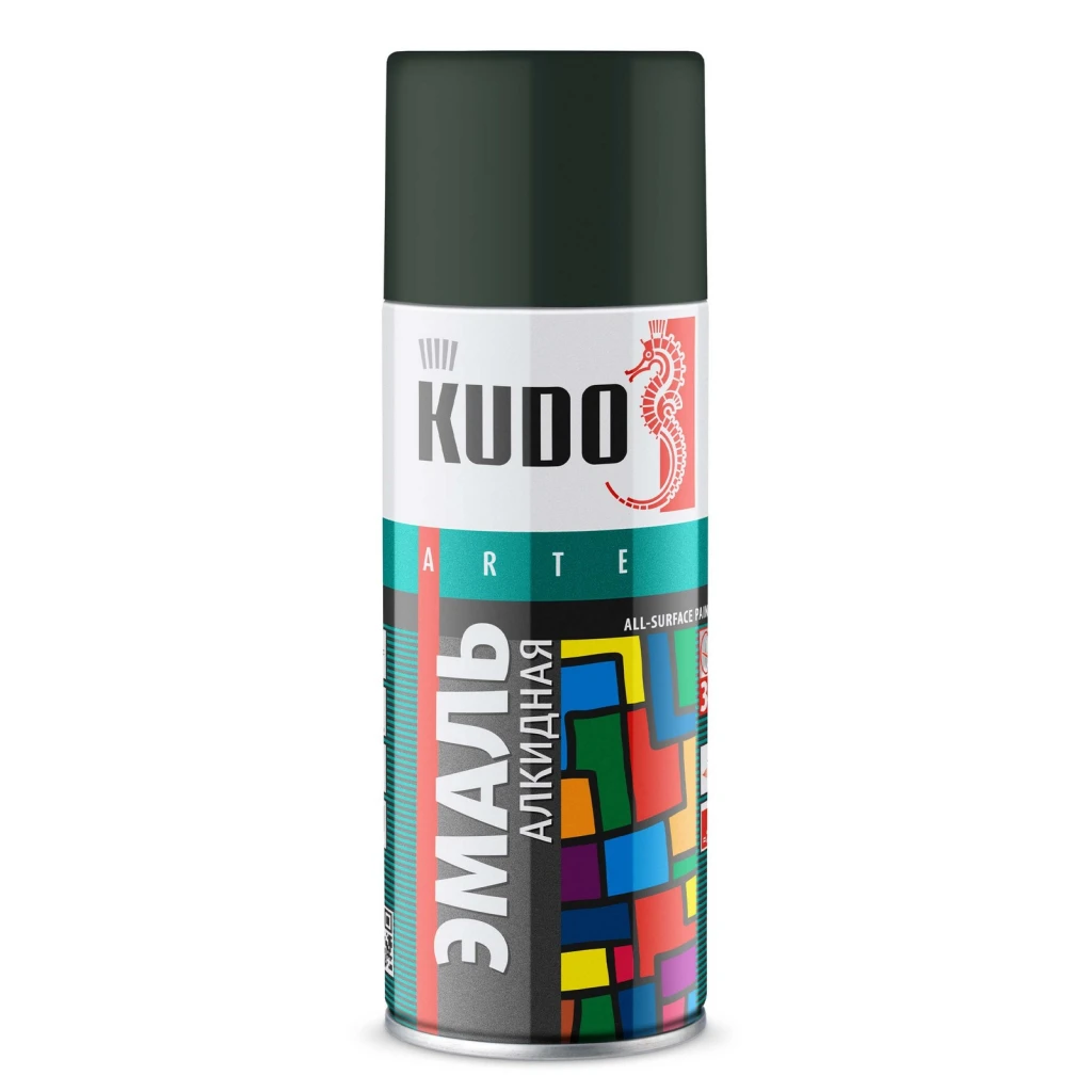 Краска "KUDO" глубоко-серая (520 мл) (аэрозоль)