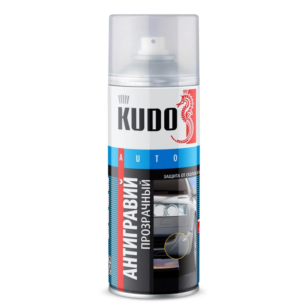 Антигравий "KUDO" (520 мл) (прозрачный) (аэрозоль)