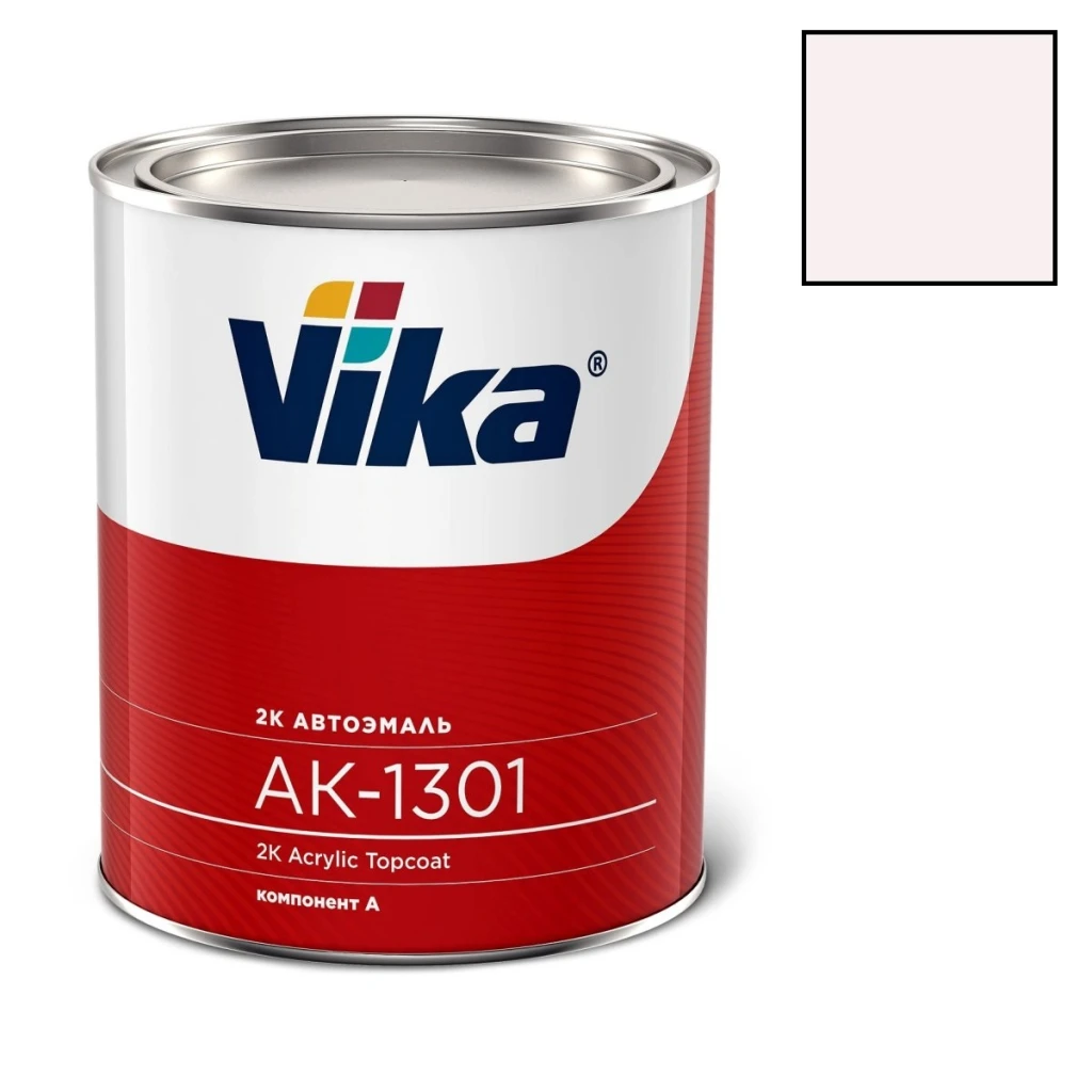 Краска "VIKA" AK-1301 201 белая (850 г)