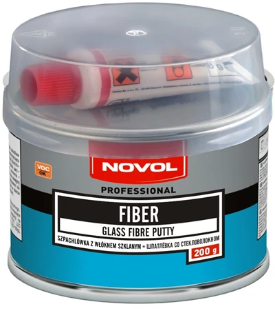 Шпатлевка Novol Fiber со стекловолокном 200 г 1220 купить по выгодной ...