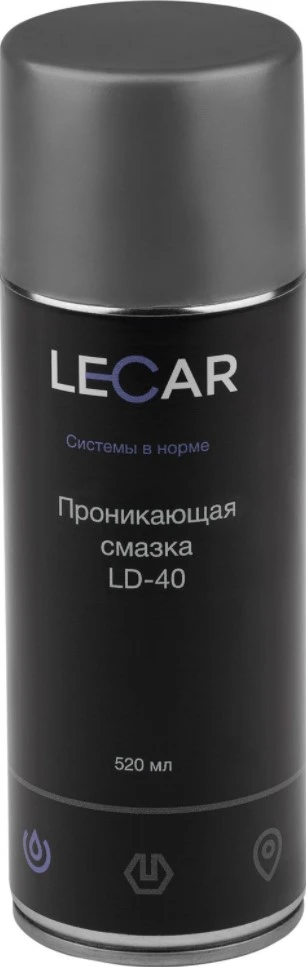 Смазка универсальная "LECAR" LD-40 (520 мл) (аэрозоль)