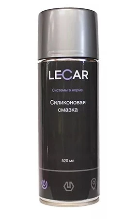 Смазка силиконовая "LECAR" (520 мл) (аэрозоль)