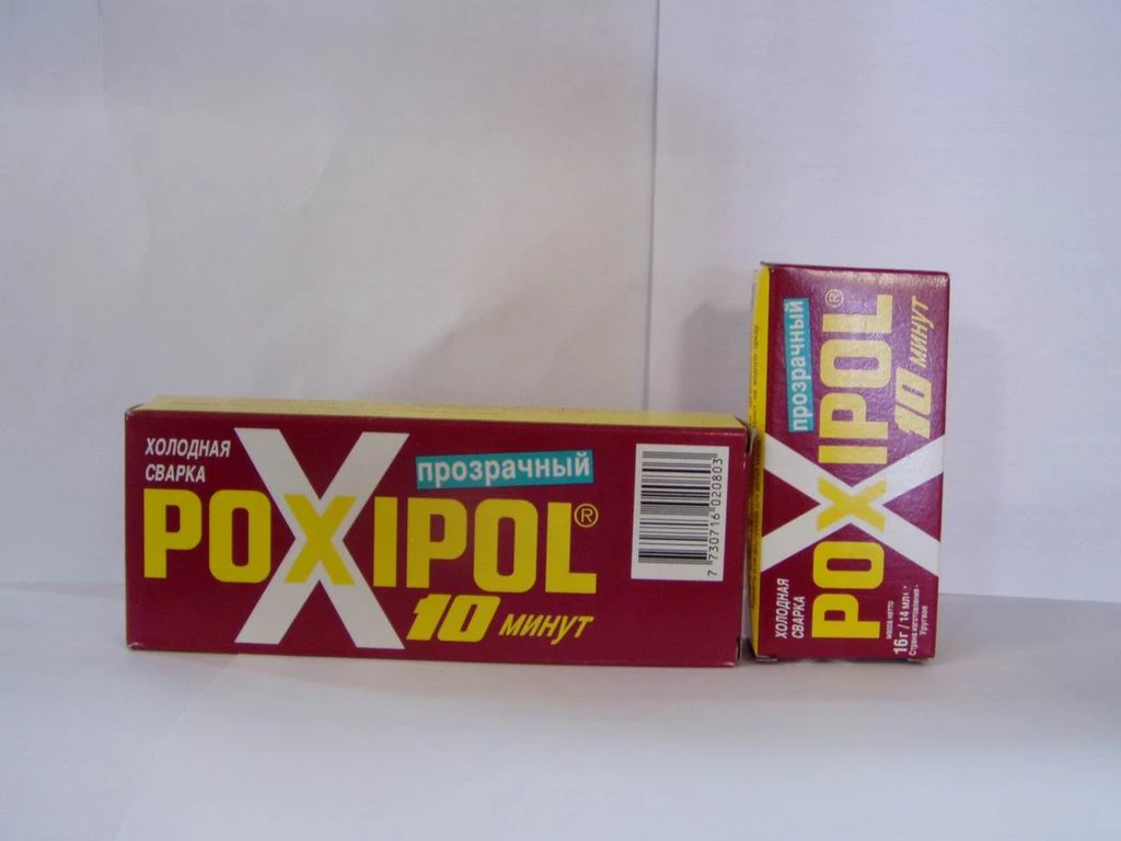 Холодная сварка POXIPOL прозрачный 14 мл