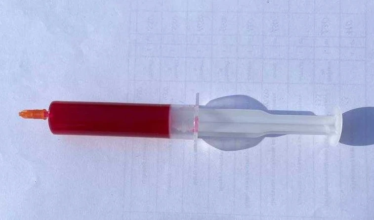 Фланцевый герметик-прокладка клапанной крышки Loctite 518 в шприце 20 мл