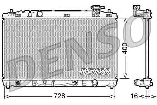 Радиатор Denso DRM50042