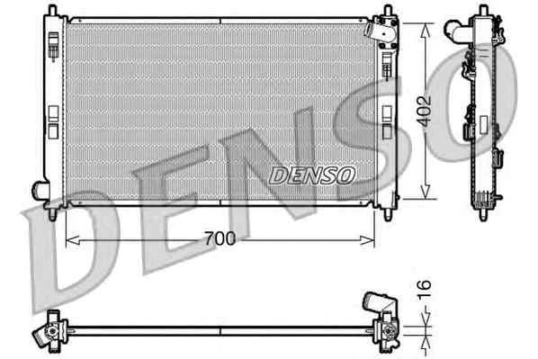 Радиатор Denso DRM45023