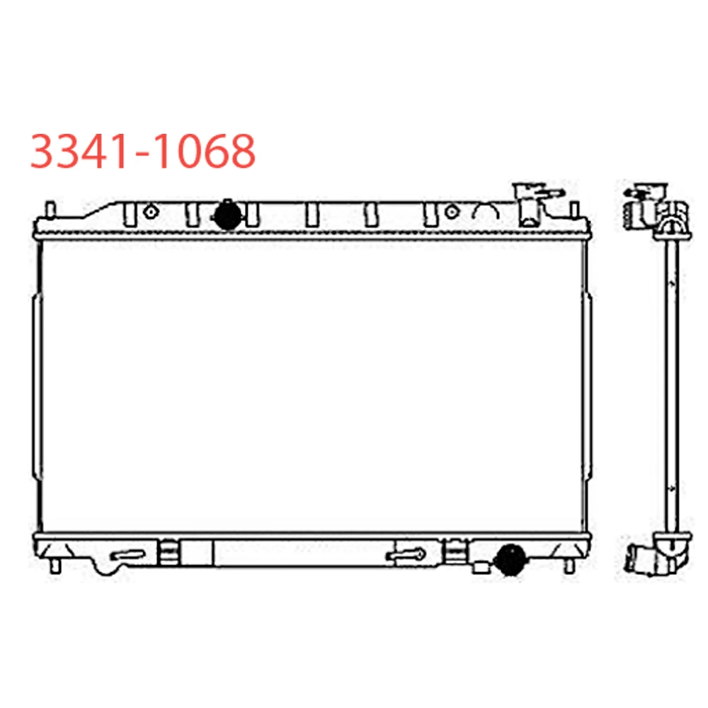 Радиатор охлаждения Sakura 33411068