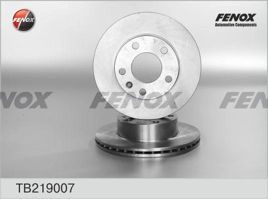 Диск тормозной Fenox TB219007