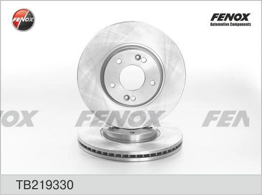 Диск тормозной Fenox TB219330