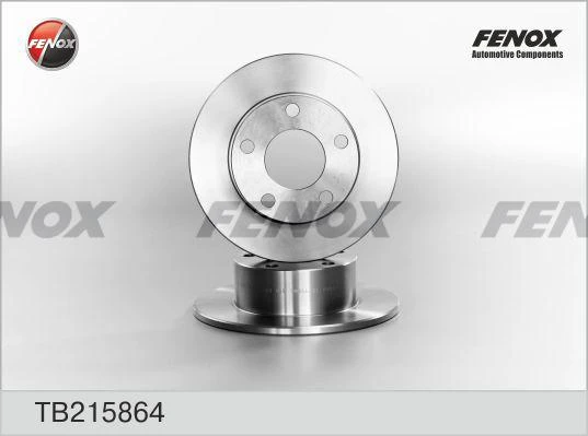 Диск тормозной задний Fenox TB215864