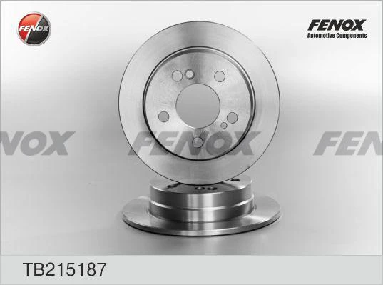 Диск тормозной задний Fenox TB215187