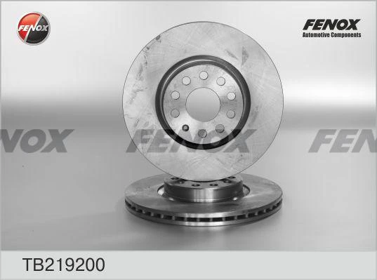 Диск тормозной передний Fenox TB219200