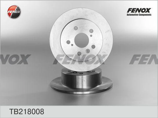Диск тормозной задний Fenox TB218008