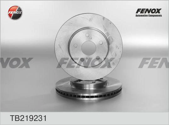 Диск тормозной передний Fenox TB219231