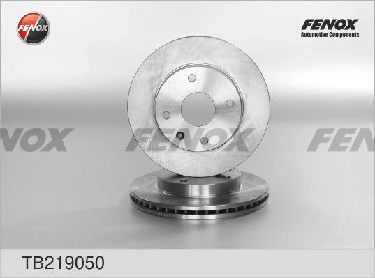 Диск тормозной передний Fenox TB219050