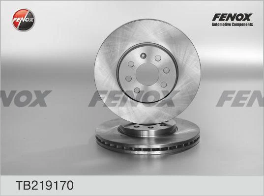 Диск тормозной передний Fenox TB219170