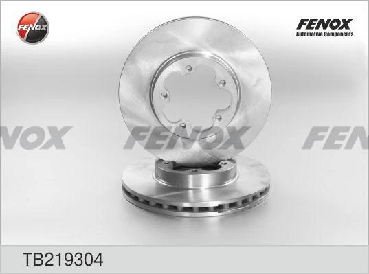 Диск тормозной передний Fenox TB219304