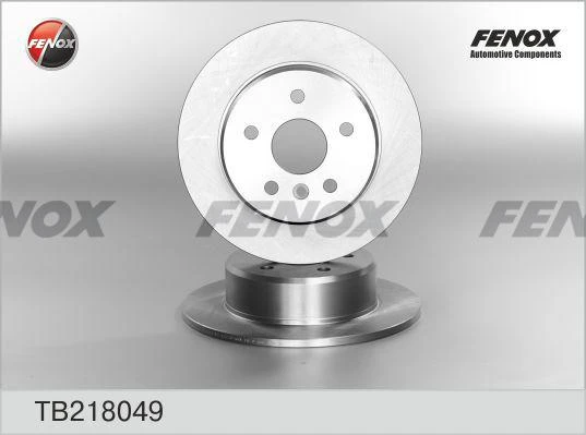 Диск тормозной задний Fenox TB218049