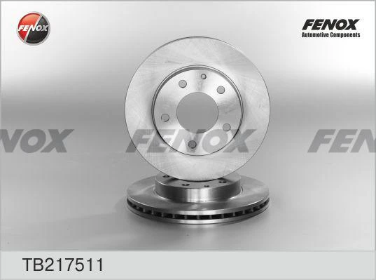Диск тормозной передний Fenox TB217511