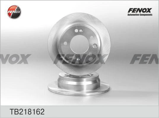 Диск тормозной задний Fenox TB218162, 1 шт