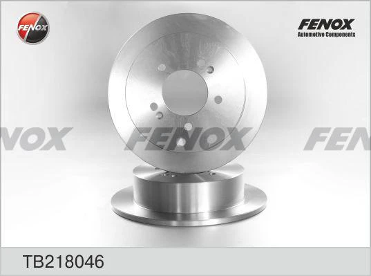 Диск тормозной задний Fenox TB218046