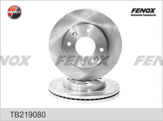Диск тормозной передний Fenox TB219080