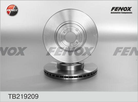 Диск тормозной передний Fenox TB219209